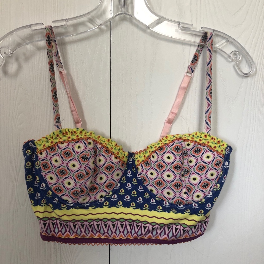 Anthropologie Pinkerton bra top size 34C